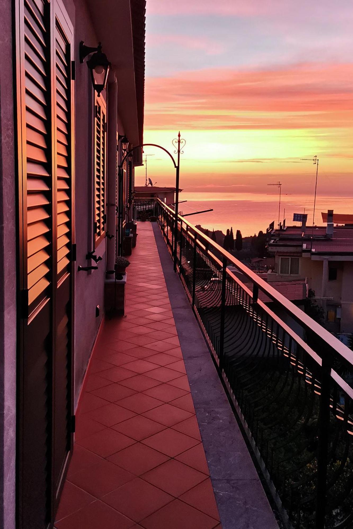 Appartement La Perla à Taormine Extérieur photo